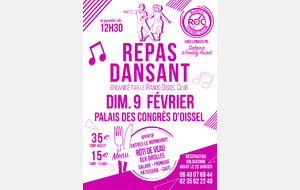 Assemblée Générale et repas dansant